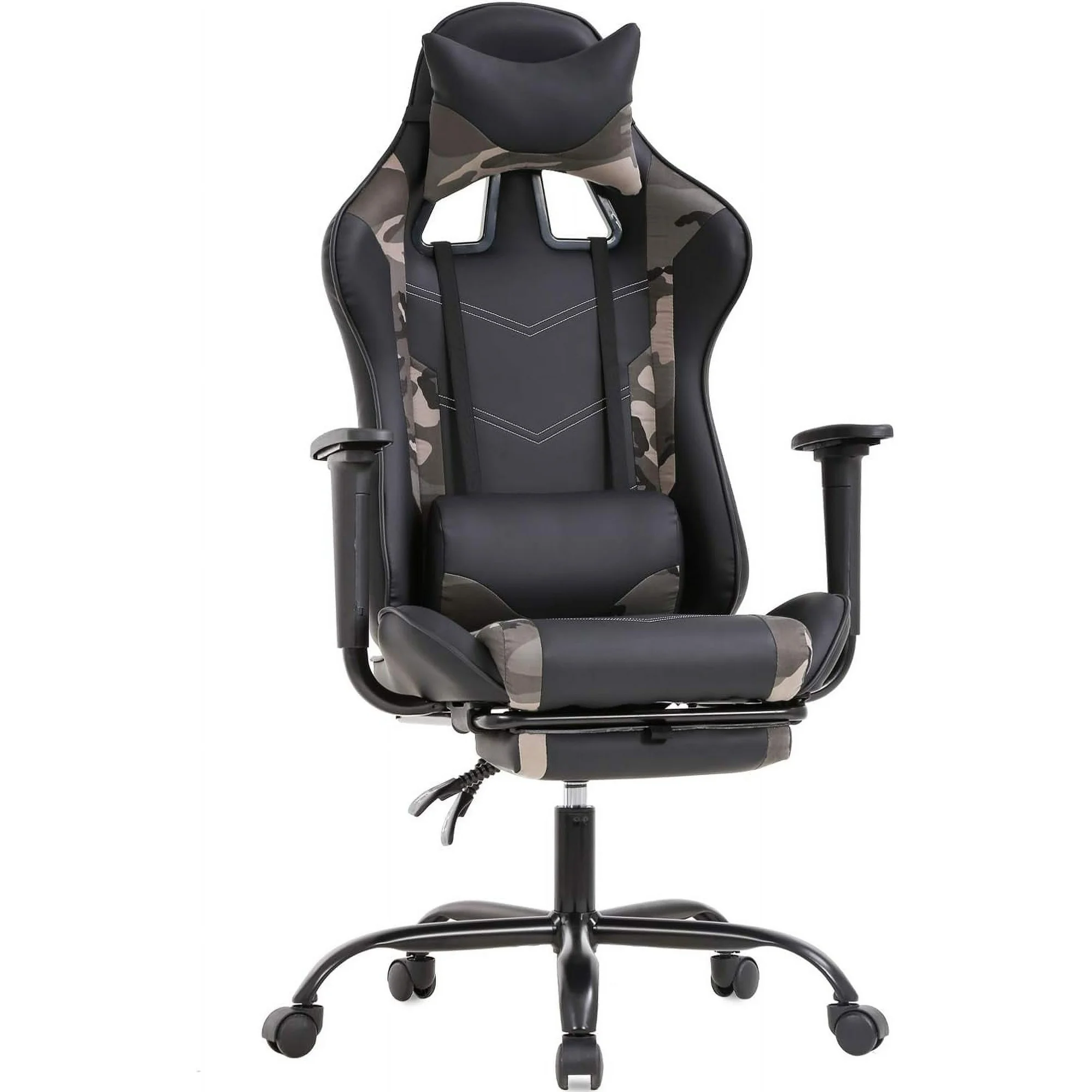 TQJKLFDY Ergonomic Office Chair PC Gaming Chair Cheap Desk Chair PU Leather Executive Rolling Swivel Chair Computer Lumbar Support for Women  Men