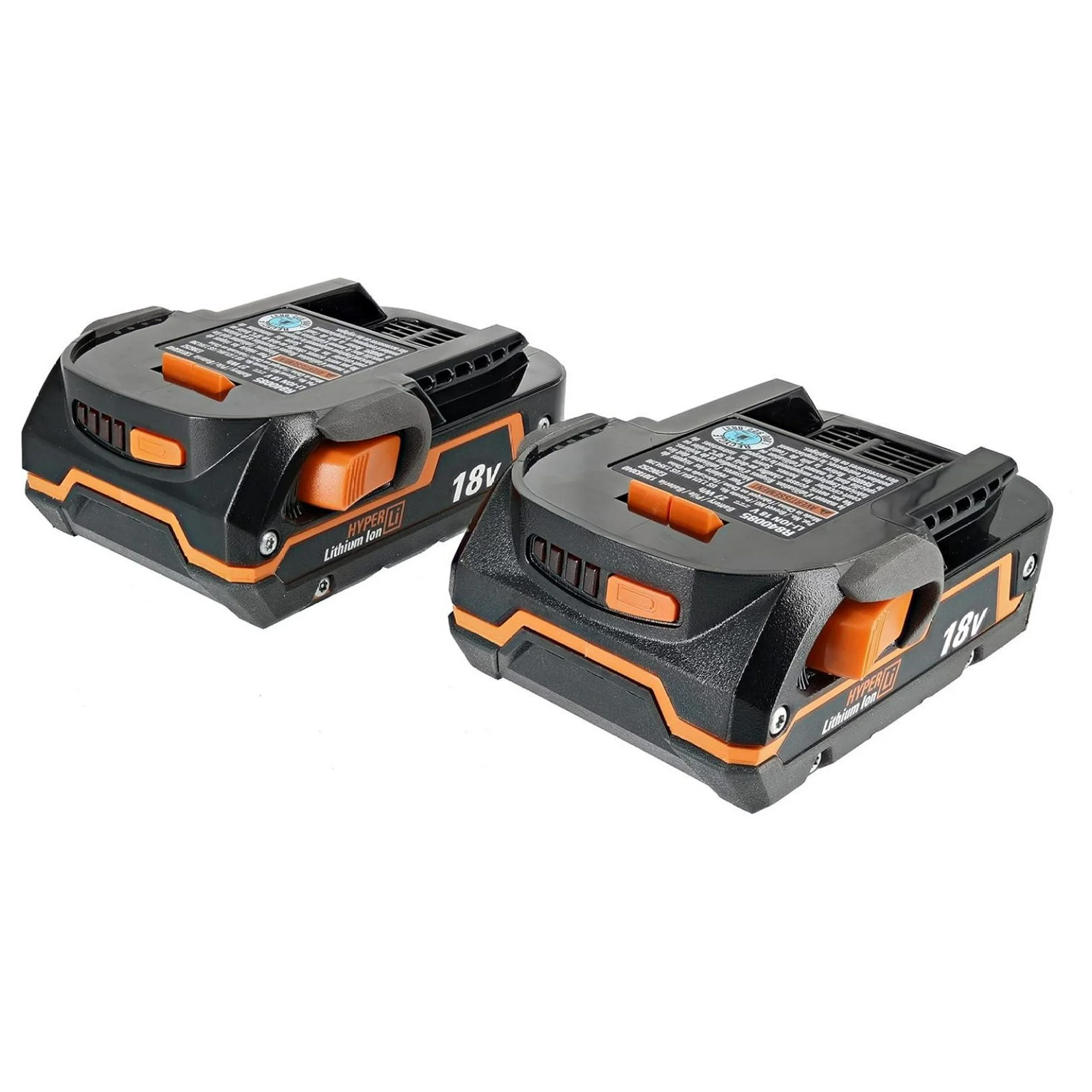 ZHANGHU Genuine AC840085 Pack of 1.5 Amp Hour 18V Compact Lithium Ion Power Tool Battery with Onboard Fuel Gauge and Flat Standing Base (2 Batteries)