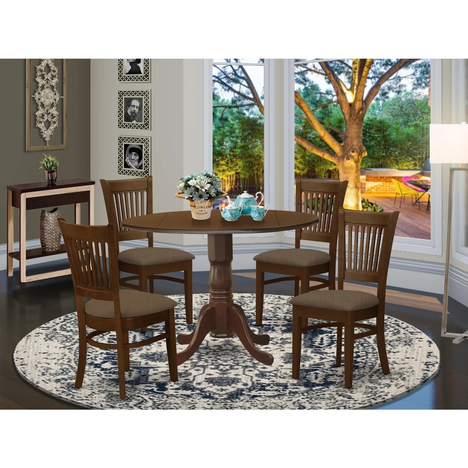 HomeStock Kitchen Mountain Majesty Dining Table Set