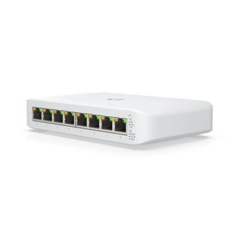Ubiquiti UniFi Switch Lite 8 PoE | 8-Port Gigabit Switch with 4 PoE+ 802.3at Ports