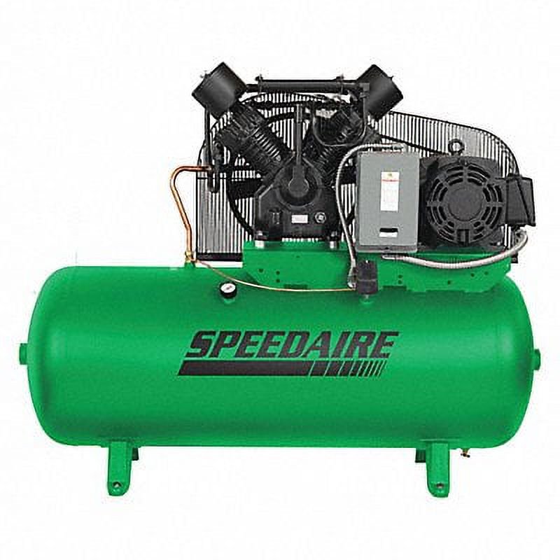 Speedaire Electric Air Compressor, 15 hp, 2 Stage 35WC54