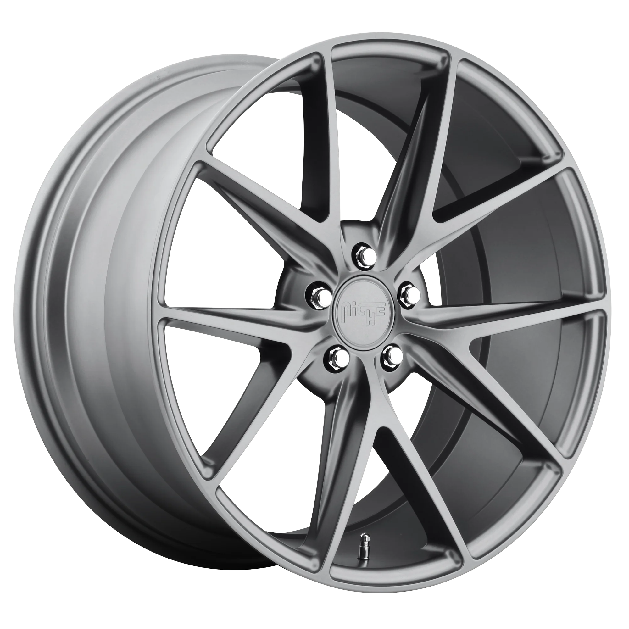 Niche Misano 18X8 Matte Gunmetal Wheel