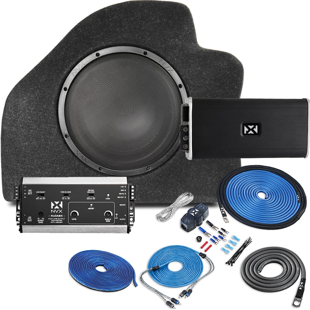 NVX PBK-DODCHA-G7 Custom Subwoofer Bass Package for 2015 and Up Dodge Charger 10