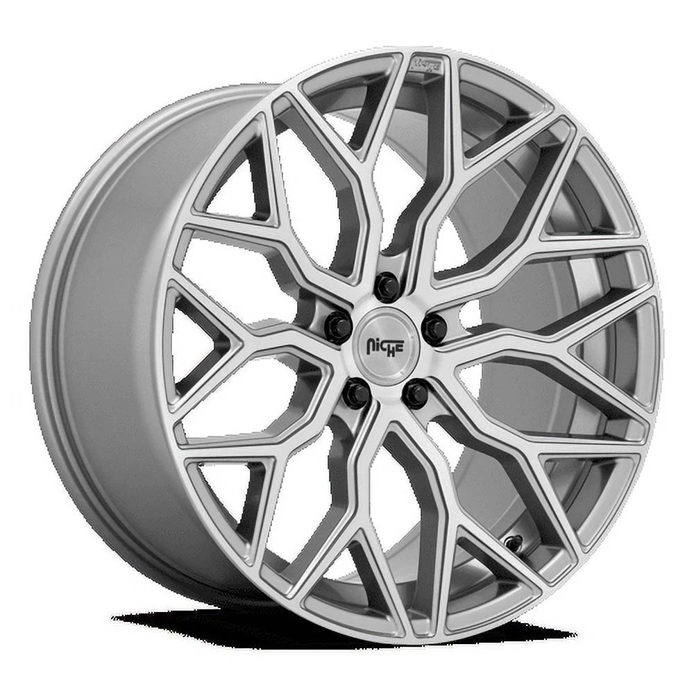 Niche M265 Mazzanti 20X9 5X114.3 35Et 66.5Cb Anthracite Brushed Tint Clear Wheel