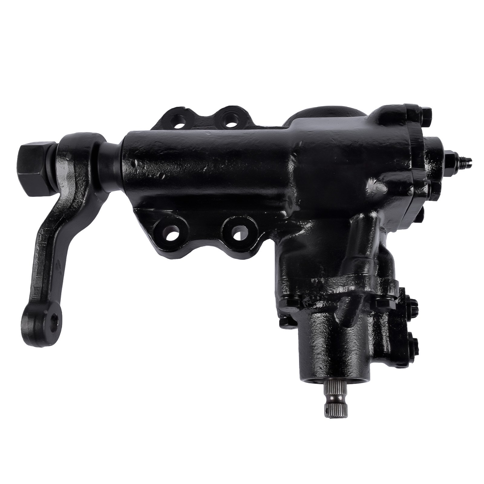 NEWZQ Steering Gear Fits Seleft: 1986-1994 Nissan D21 1992-1999 Nissan Pickup Pickup Black 1Pc