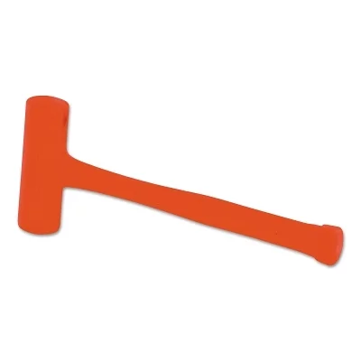 COMPO-CAST Slimline Head Soft-Face Hammer, 21 oz Head, 1-3/4 in dia Face, 12-7/8 in OAL, Orange | Bundle of 5 Each