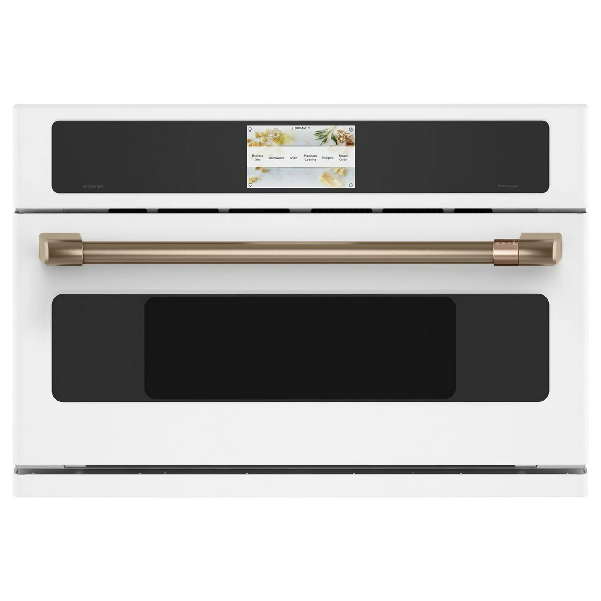 Café CSB913P4NW2 30 inch Matte White Smart Five in One Oven with Advantium® Technology