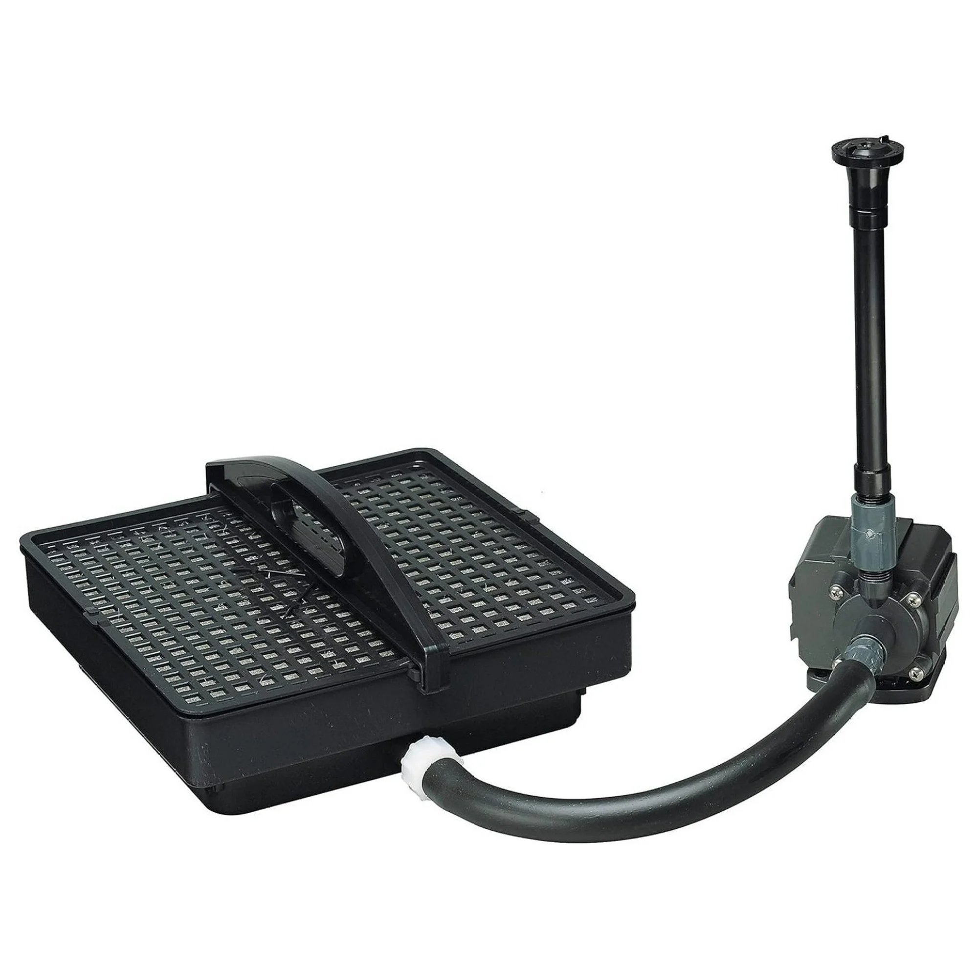 Gexandy Manufacturing, Inc. Pondmaster Garden Pond Filter and Pump Kit, PMK 1500, Black, 02215