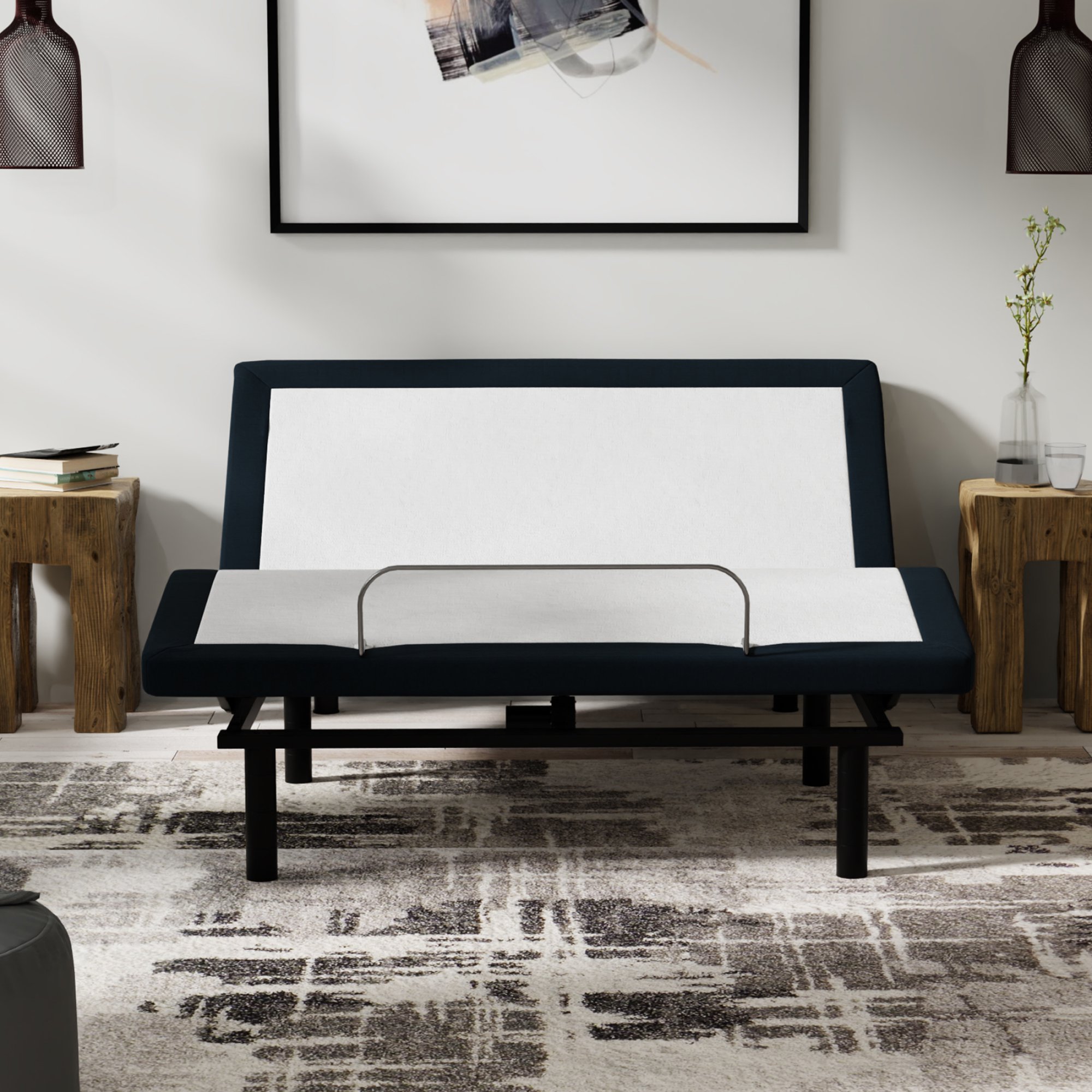 Newboti Furniture Adjustable Base Full: Massage, USB, LED Night Light, Zero Clearance NO.79764