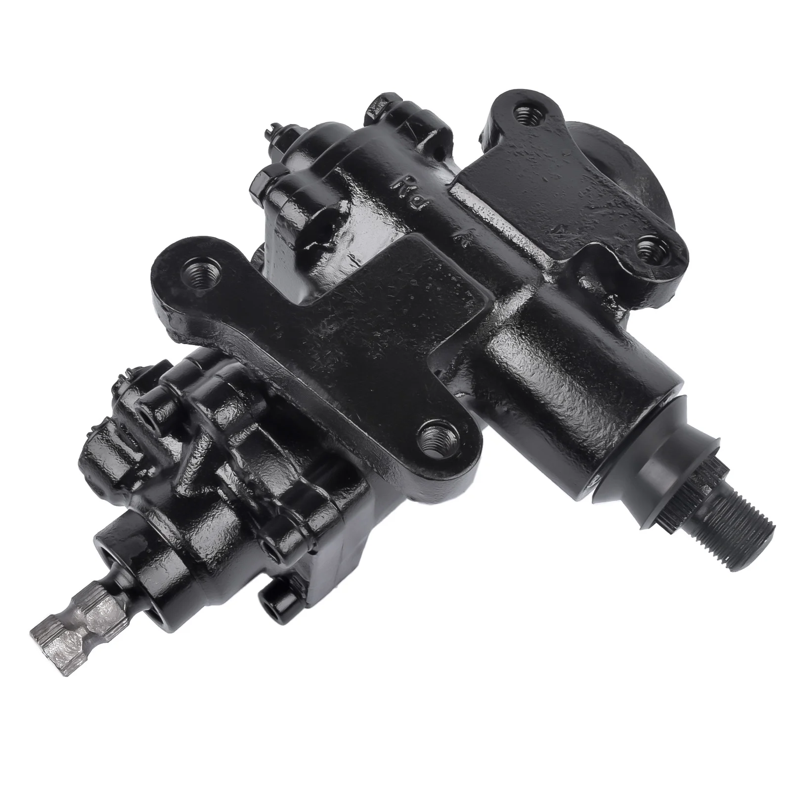 NEWZQ Power Steering Gear Box 277501 for Chevrolet Dodge GMC Pickup Sport Utility 1968-1977 1Pc