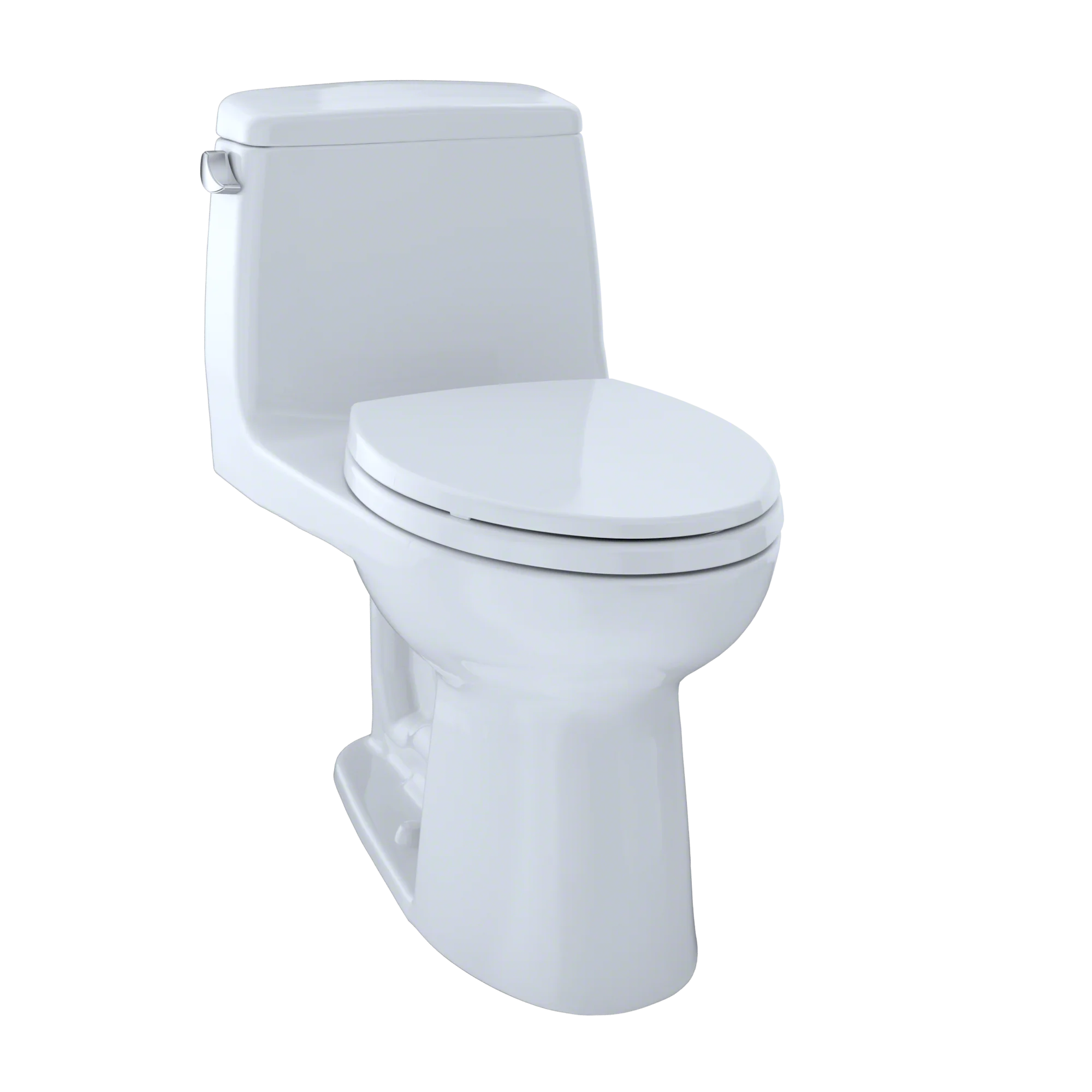 TOTO Eco UltraMax One-Piece Elongated 1.28 GPF ADA Compliant Toilet, Cotton White - MS854114EL#01