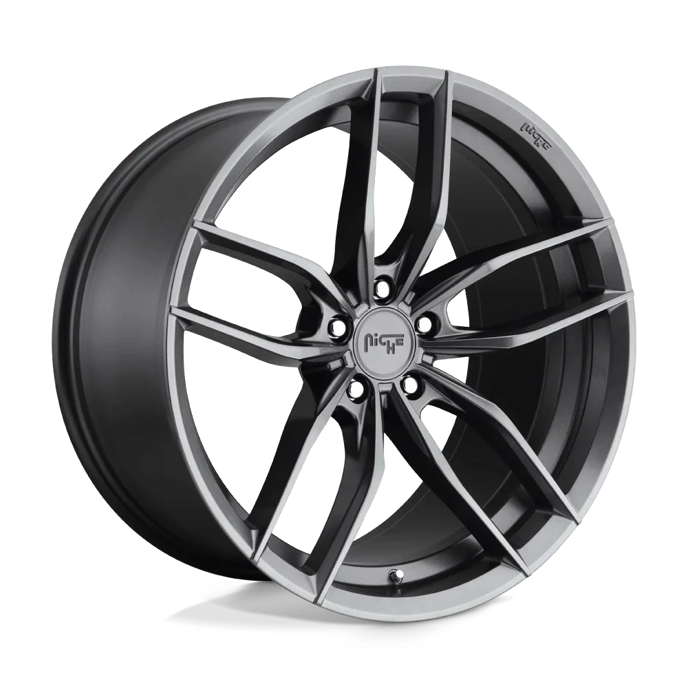 Niche 1Pc M204 Vosso 20X11 5X112 35Et 66.3Cb Matte Anthracite Wheel
