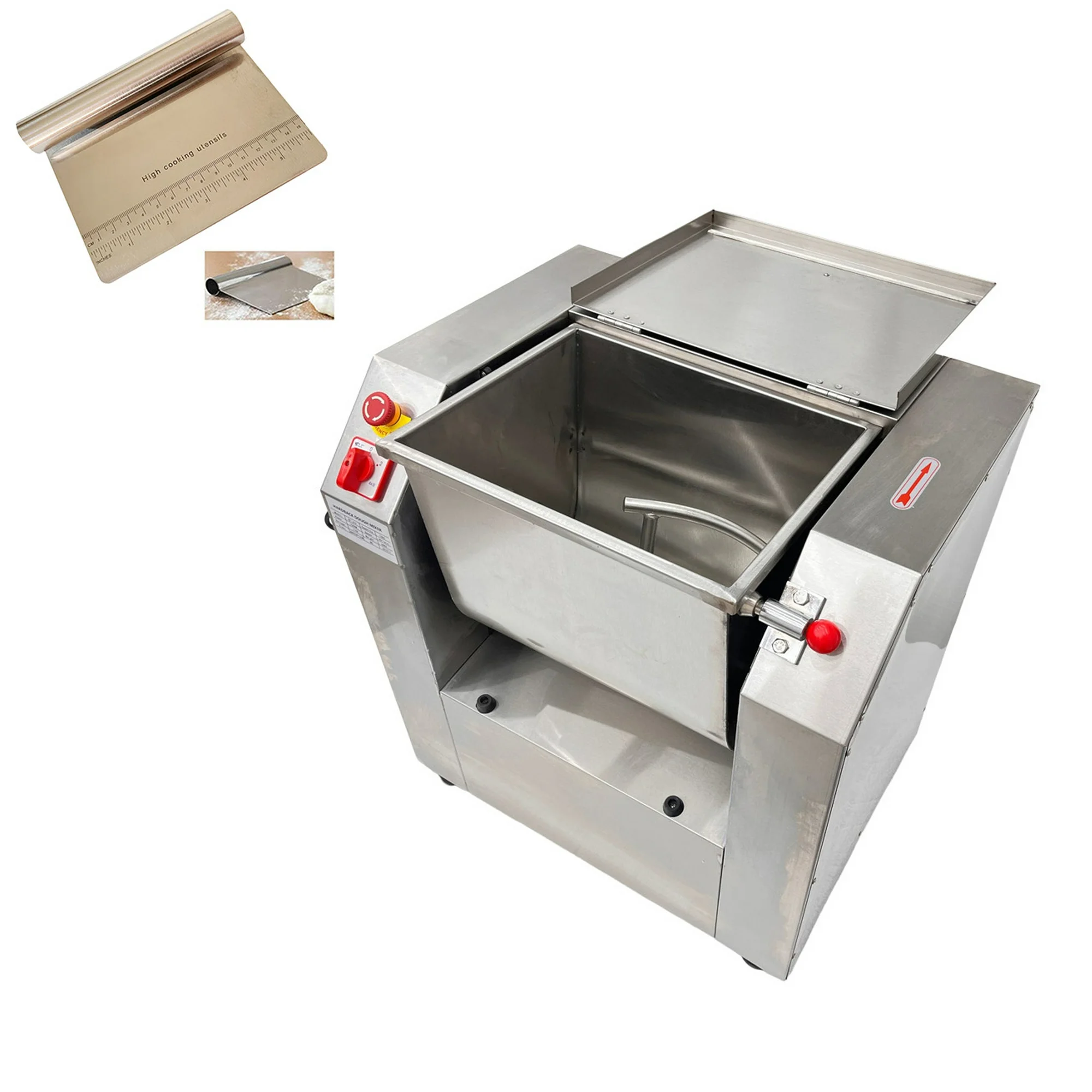 Techtongda 15KG Multifunctional Electric Dough Mixer Mixing Machine Flour Mixer Kneading Machine Kitchen Equipment