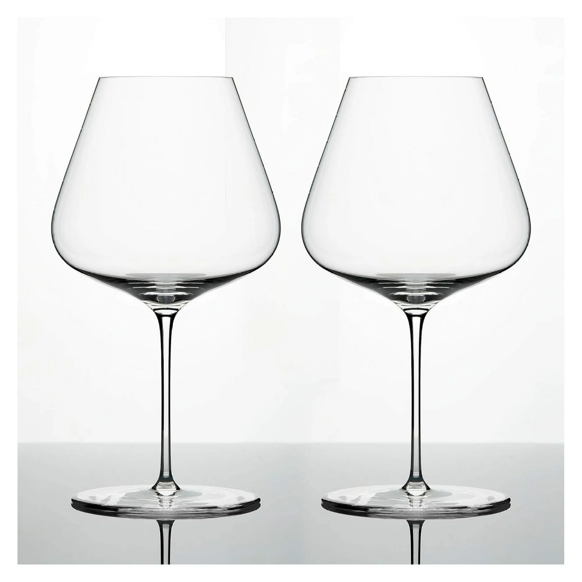 ZHANGHU Denk'Art Burgundy Red Wine Glass Hand-Blown Crystal | Set of 2