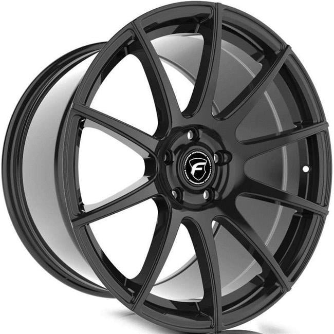 20 x 12 in. 5 x 120.65 mm Bolt Pattern 50 mm Offset 8.5 in. Backspacing CF10 Wheel, Gloss Black