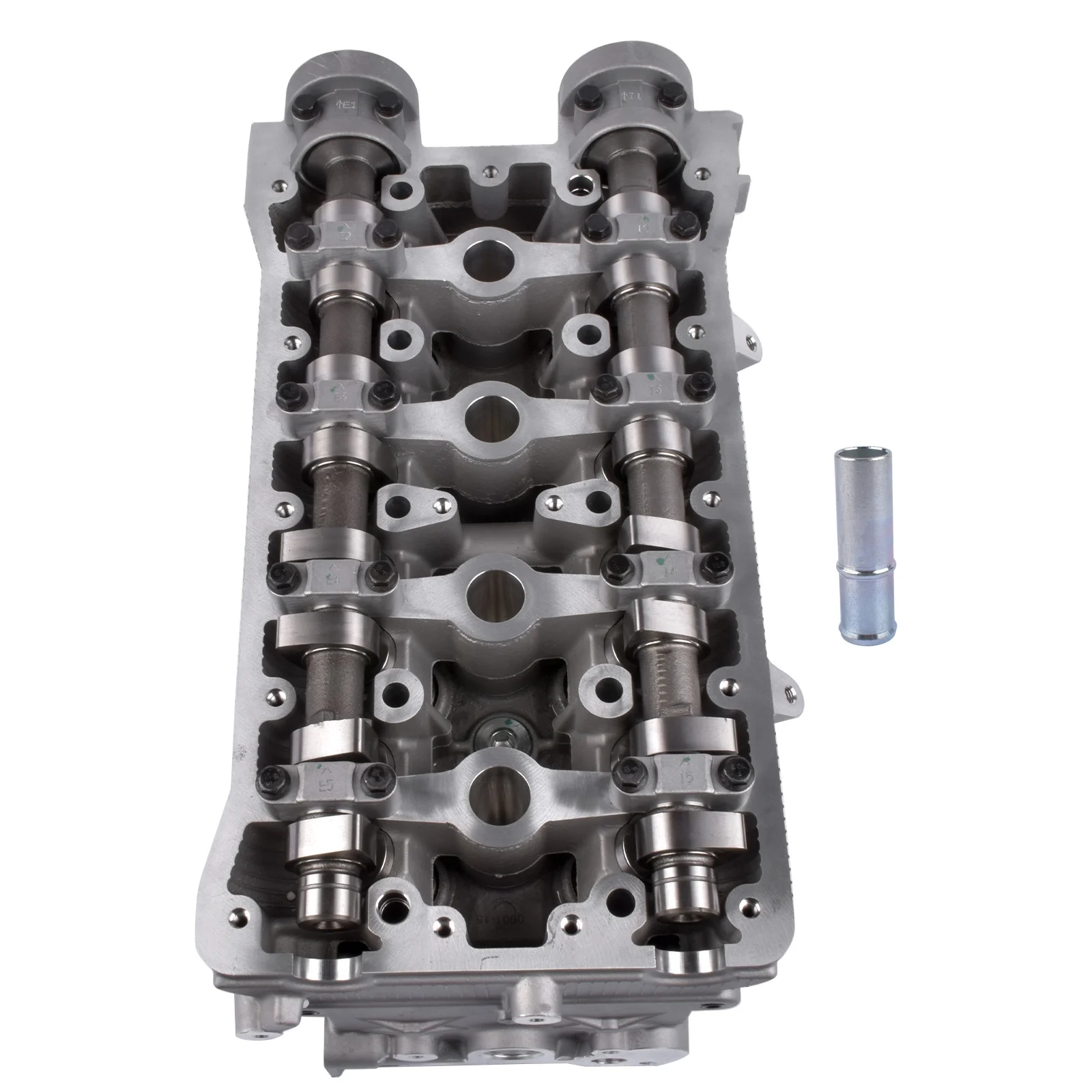 NEWZQ Engine Cylinder Head 25200156 Fits Select: 2004-2007 Chevrolet Aveo Hatchback Sedan 1.6L 1Pc