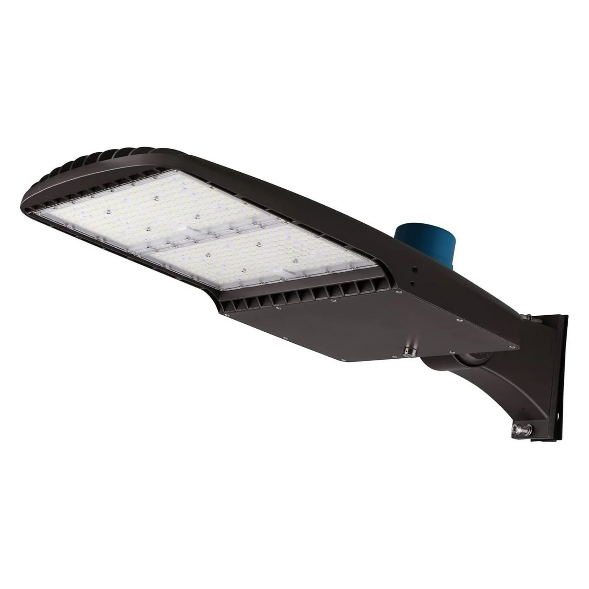 ZHANGHU 300W LED Parking Lot Lights with Dusk-to- Photocell, Outdoor Area Lighting Fixture 42000LM - Waterproof IP65 5000K LED Shoebox Light with Slip Fitter Mount 100-277V