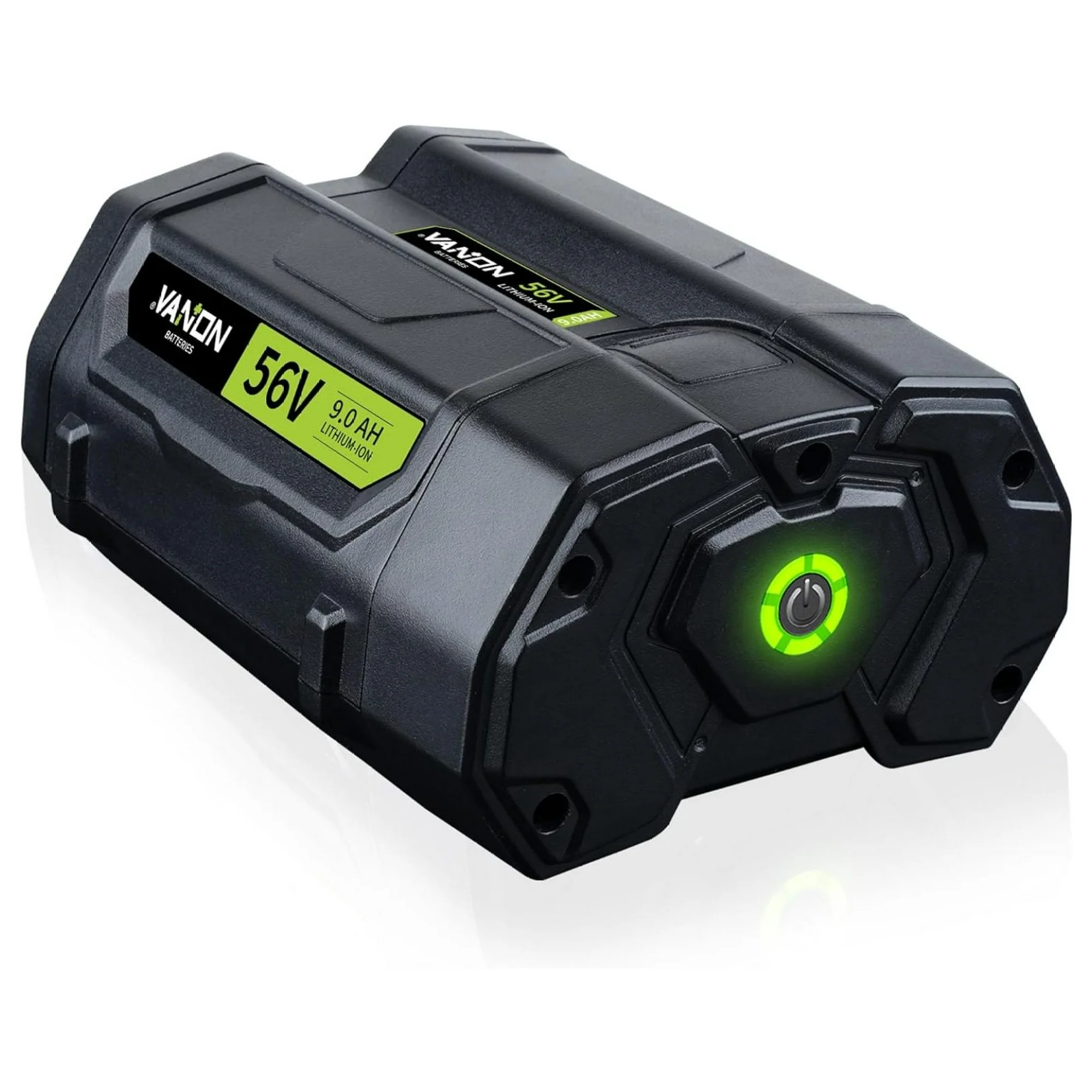 ZHANGHU 9.0Ah 56V Replacement for EGO Battery Power+ BA1400T BA2800T BA4200T BA5600T Lithium Ion Battery Compatible with All Tools CS1604 CS1804 CS1403 HT2400 LB6504 LB5804 Tools.1Pack.