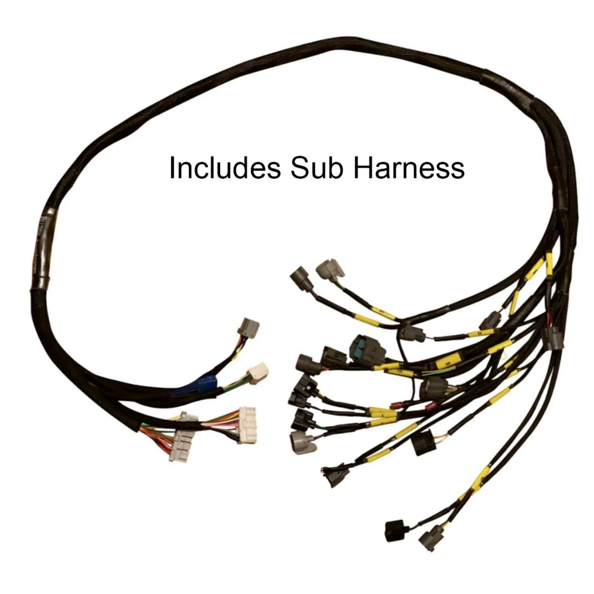 OBD2 D Series B Series Tucked Engine + Sub Harness For Acura Honda CRX 88-91 USA