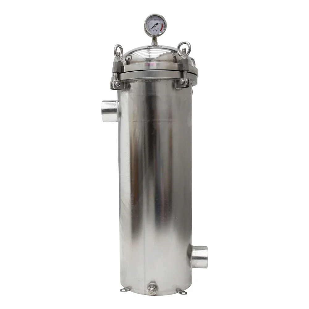 Techtongda #1 Bag Filter Corrosion-resistant Housing Industrial Process Filter for Water Treatment 304 Stainless Steel