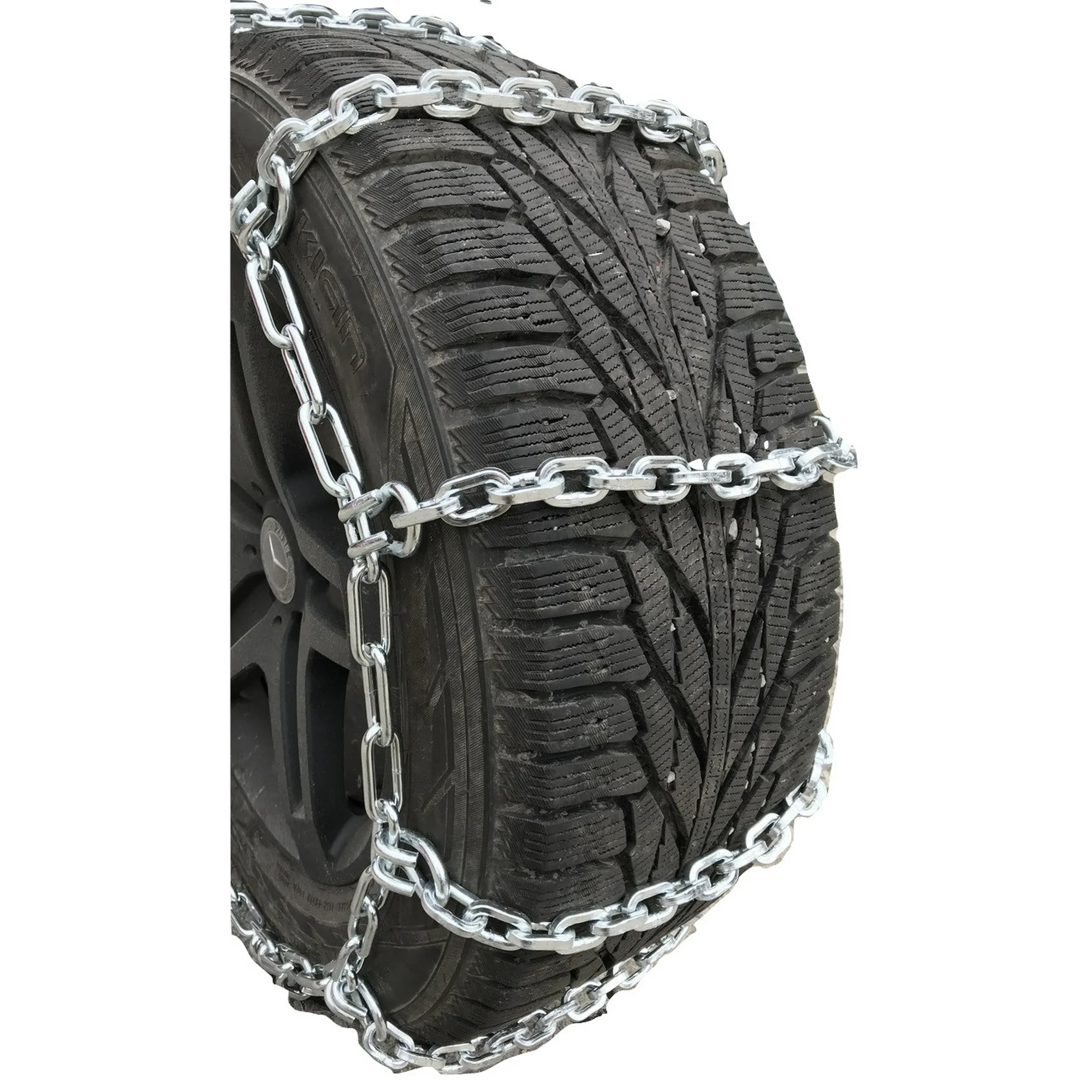 Tirechain 275/65R-16, 275/65-16 Lt Load Range E, Mud, And K02 7Mm Square Boron Alloy Tire Chains