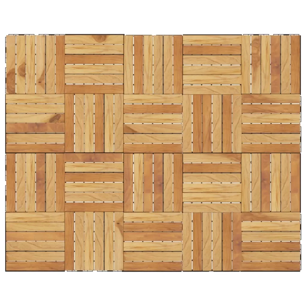 Irfora parcel,Wood Teak Pattern Vidaxl 20 Pcs Tiles Set Wood Tiles ...