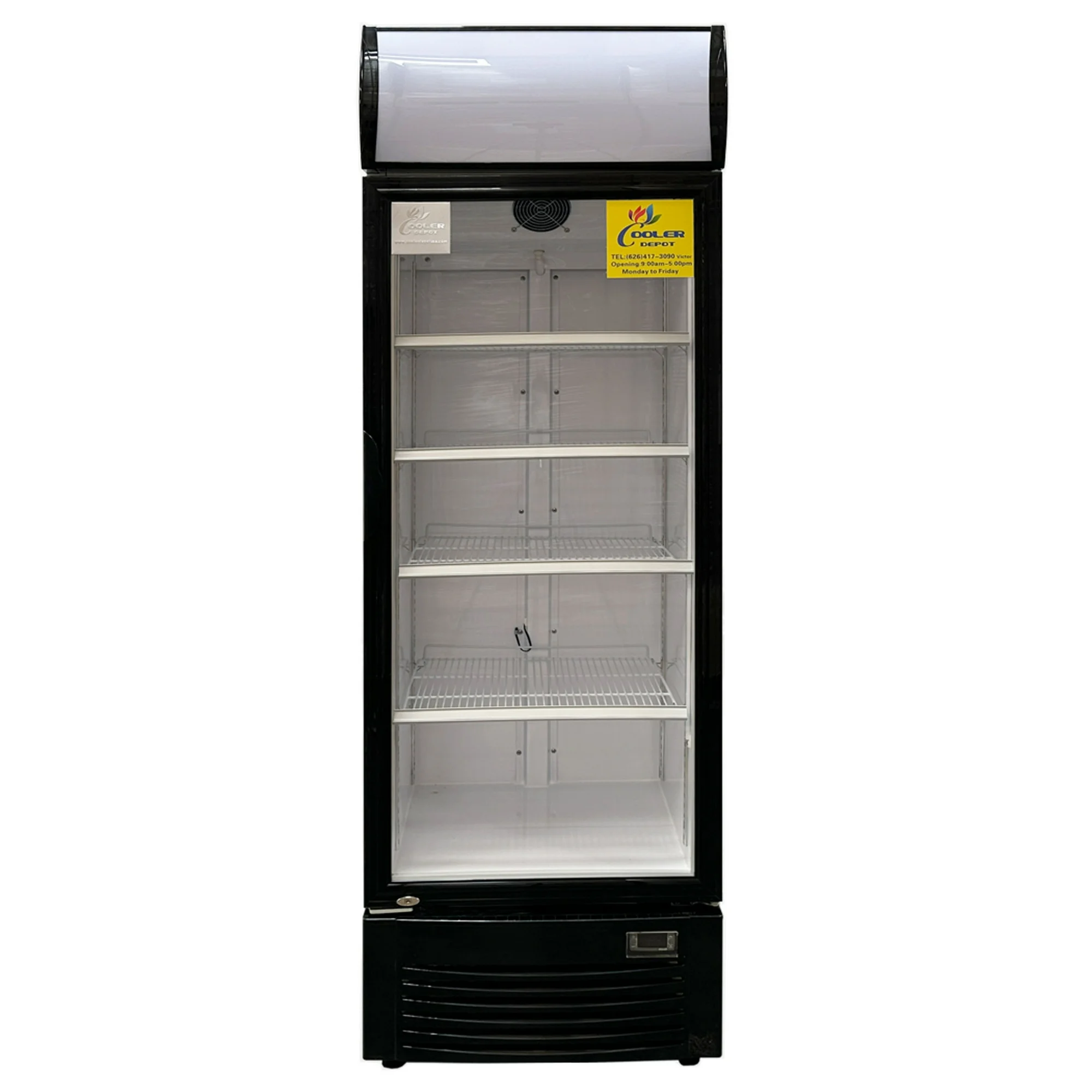 NSF Brand New Drink Beverage Beer Display Swing Door Glass Door Refrigerator Frigorifico Commercial 15.2 Cu ft LG-430