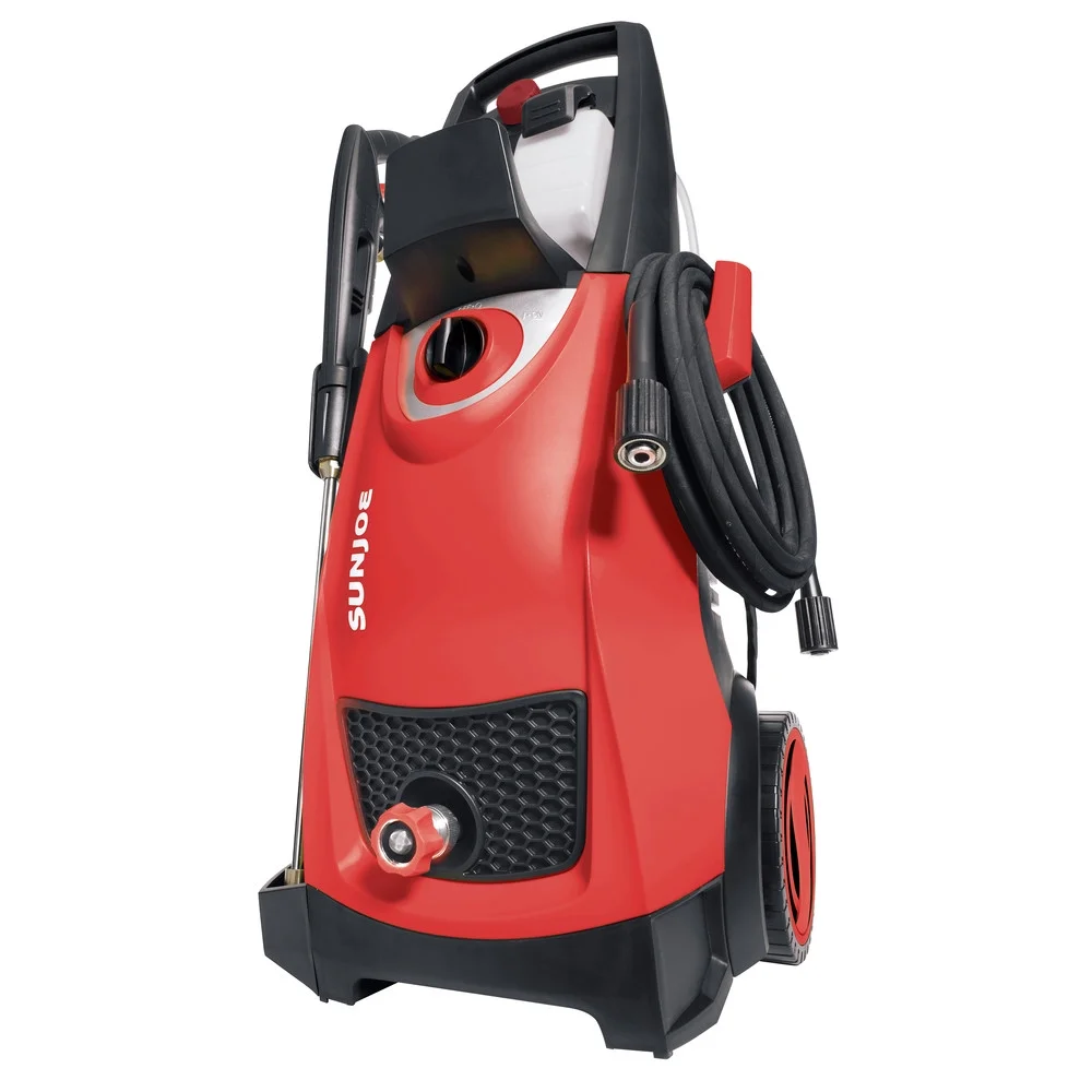 Sun Joe SPX3000 Electric Pressure Washer, 14.5-Amp, Quick-Connect Tips, Red