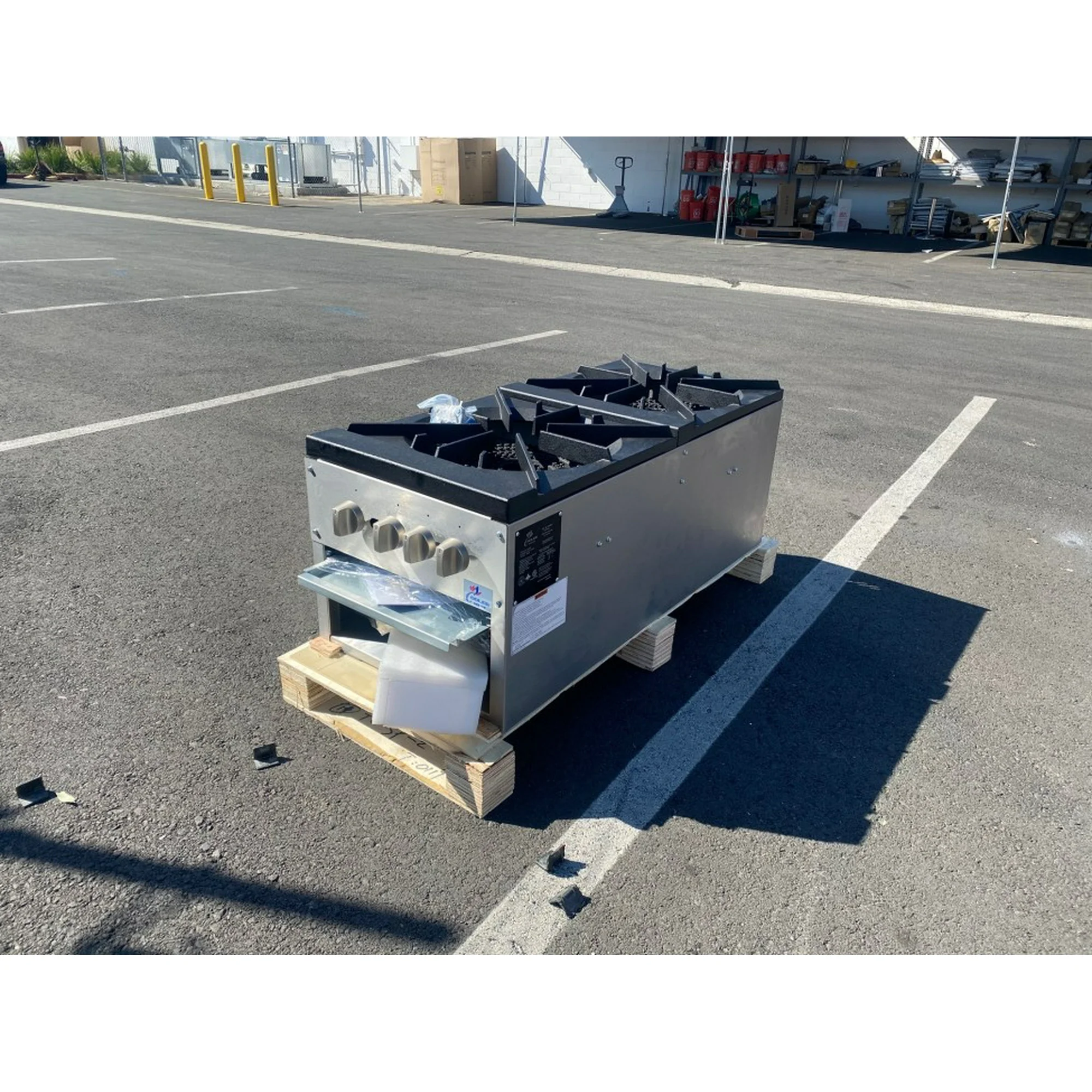 NSF 18 inches Stock Pot Range 2 Burners TC-SP2