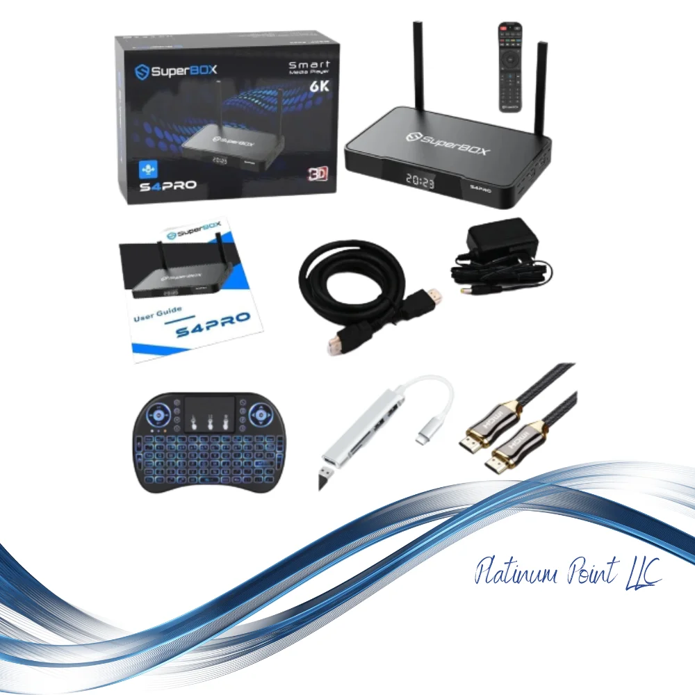 Newest 2023 Super Box  S4 pro Latest Technology Android TV box Voice Control Remote