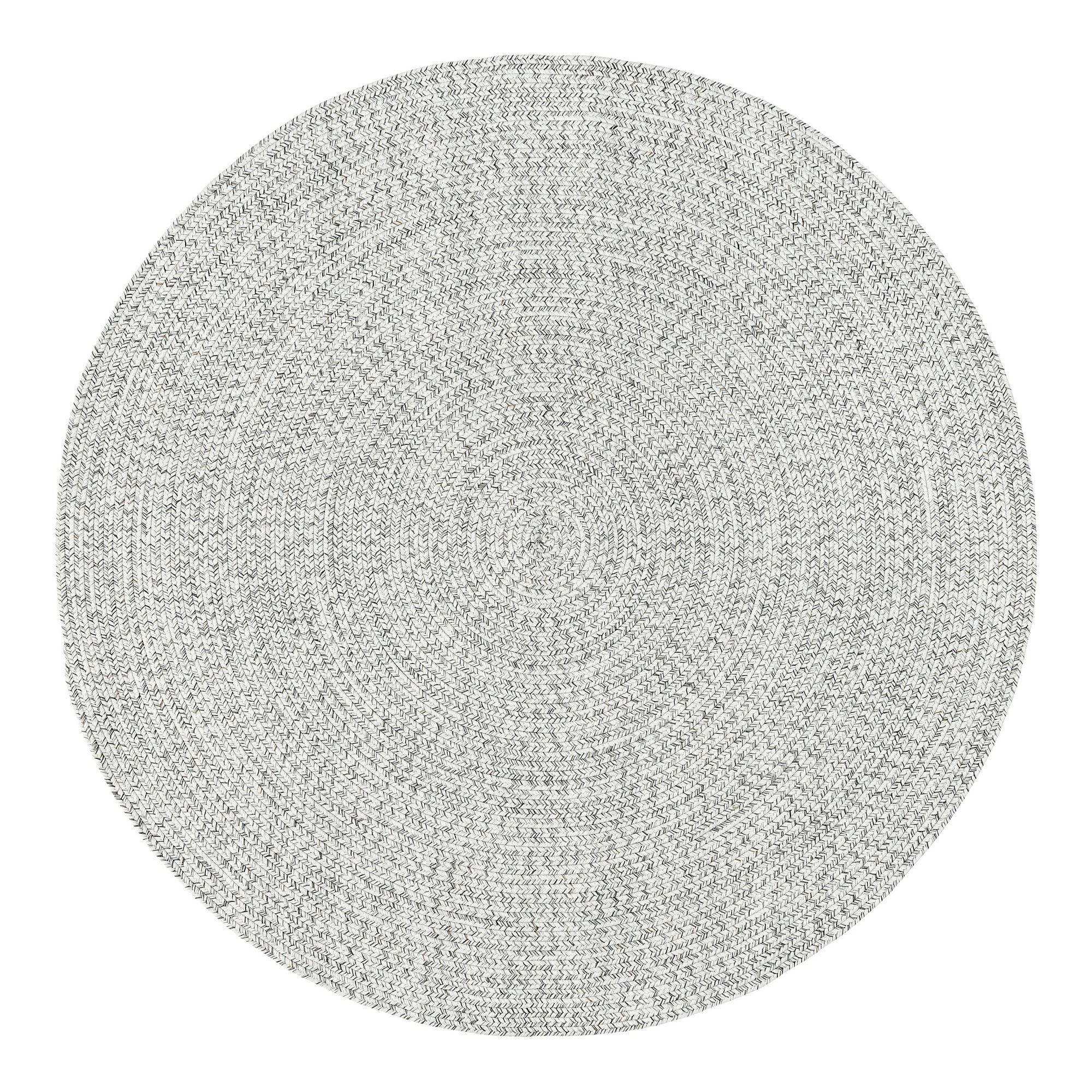 nuLOOM Wynn Braided Indoor/Outdoor Area Rug, 10' Round, Ivory