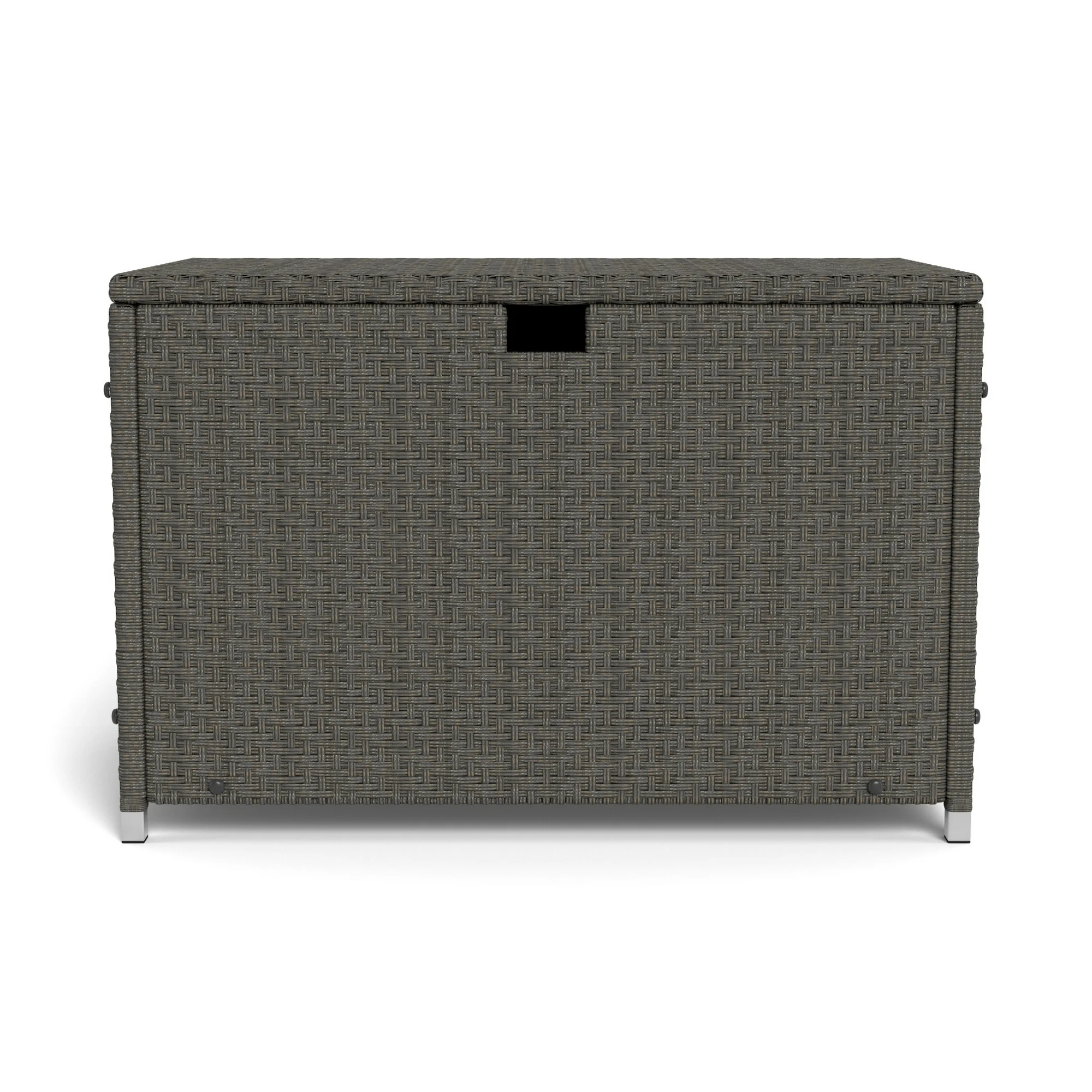 Tortuga Outdoor Stonewick 36 in. Medium Storage Deck Box - Tortoise