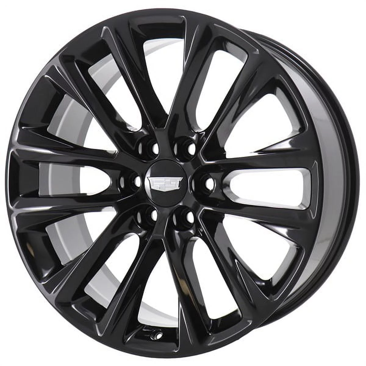 CADILLAC ESCALADE 2007 - 2020 GLOSS BLACK Factory OEM Wheel Rim (Not Replicas)