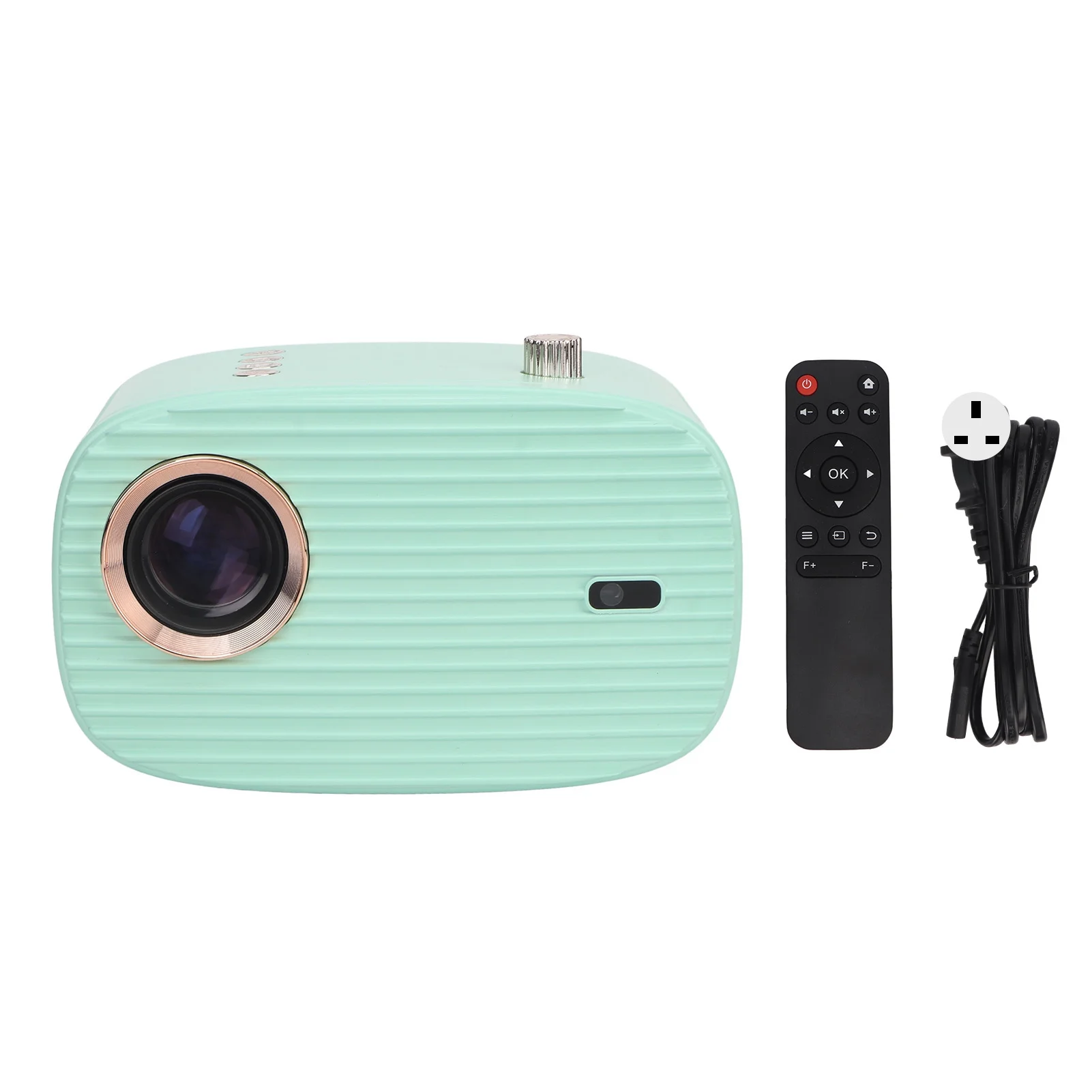 WiFi Mini Projector HD 1080P Multiport Portable Movie Projector for IOS for Android Phone Home Outdoor 100?240V UK Plug