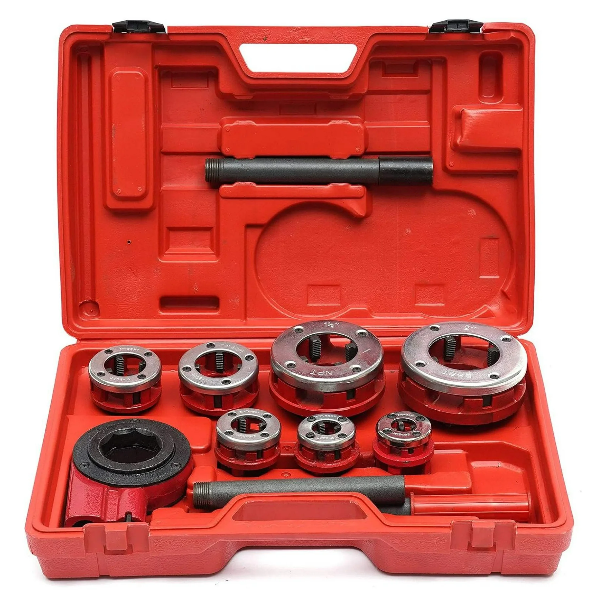 ZHANGHU BSTP Ratchet Pipe Threader Kit Set 3/8