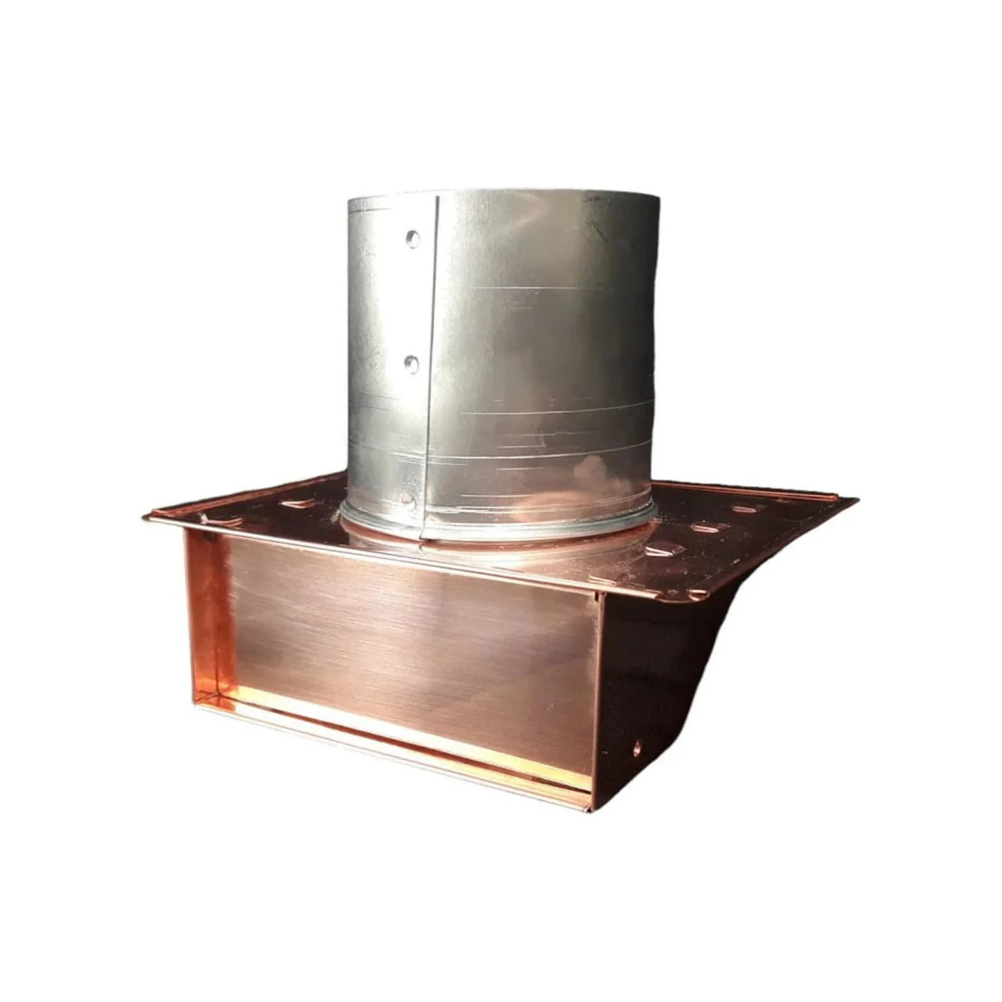 Copper Under Eave & Soffit Dryer Vent - Exhaust Vent Duct Size: 6