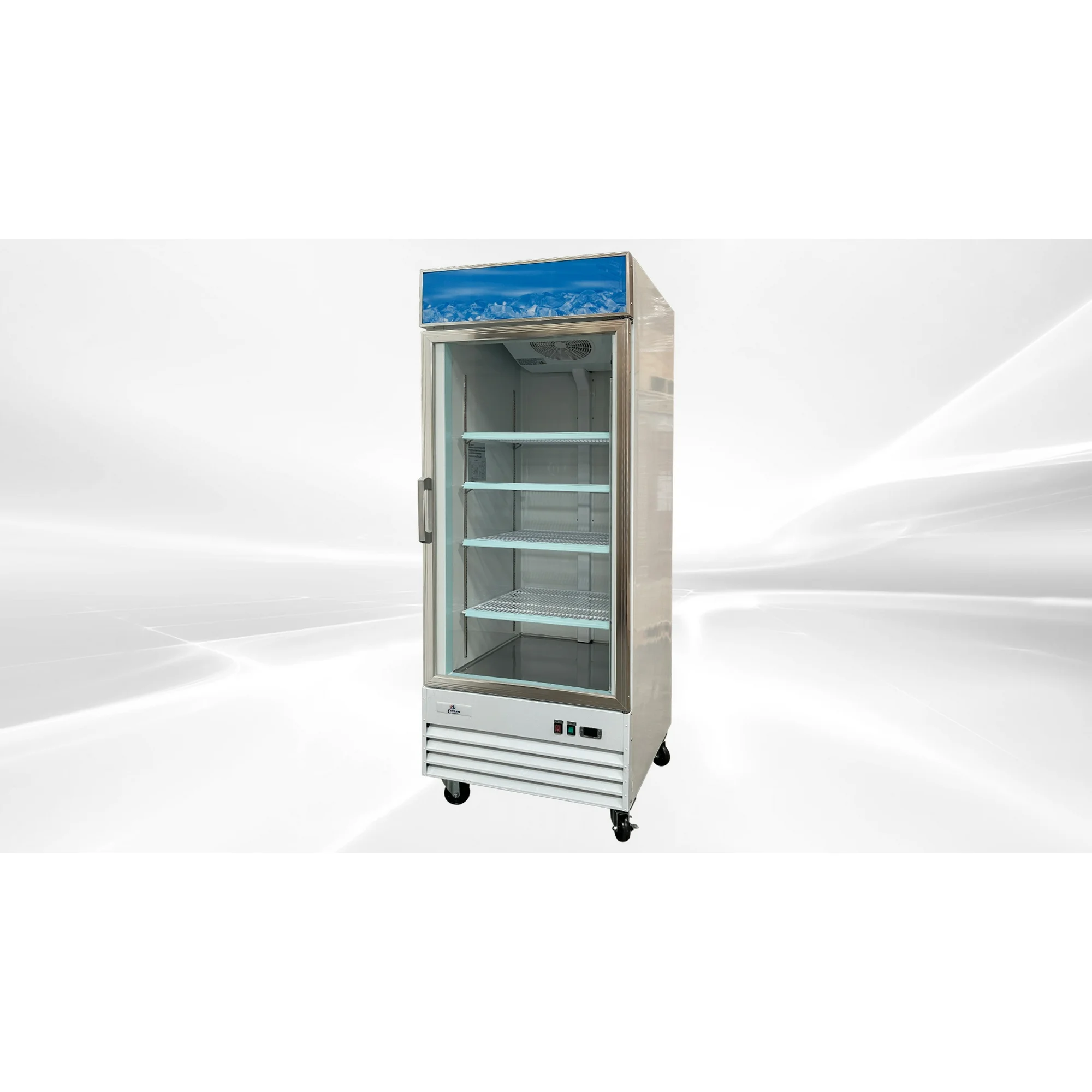 NSF 31 inches One glass door freezer D648BMF-HC