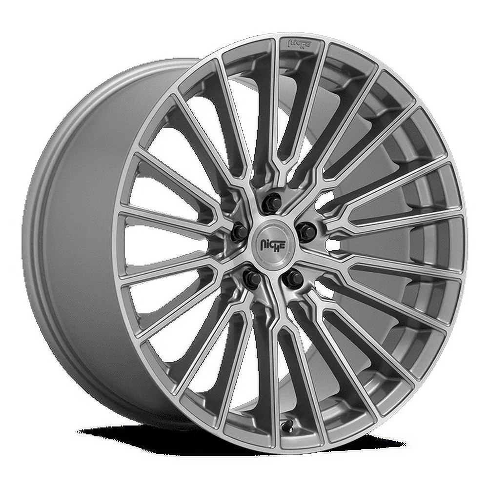 Niche M251 Premio 22X10 5X120 30Et 72.7Cb Platinum Wheel
