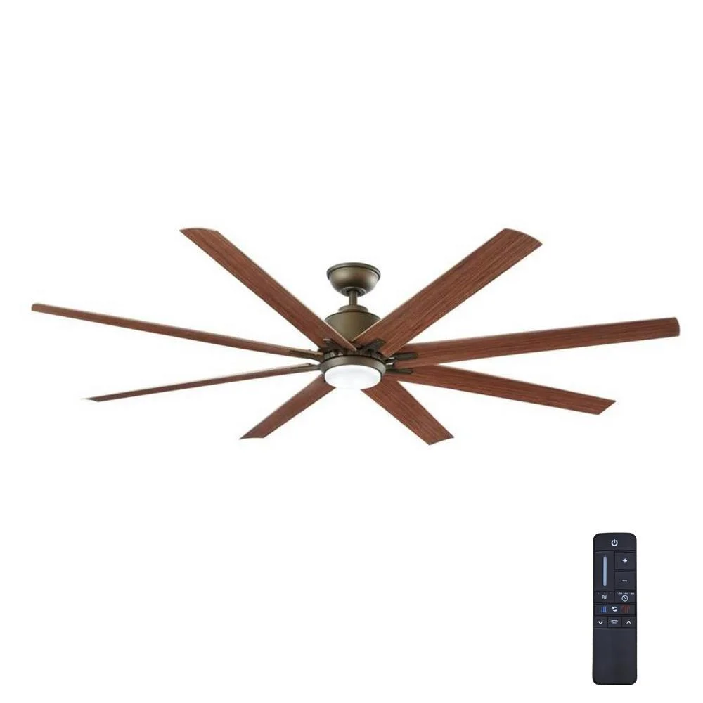 Home Decorators Collection Kensgrove 72 in. LED Indoor/Outdoor Espresso Bronze Ceiling Fan with Remote Control