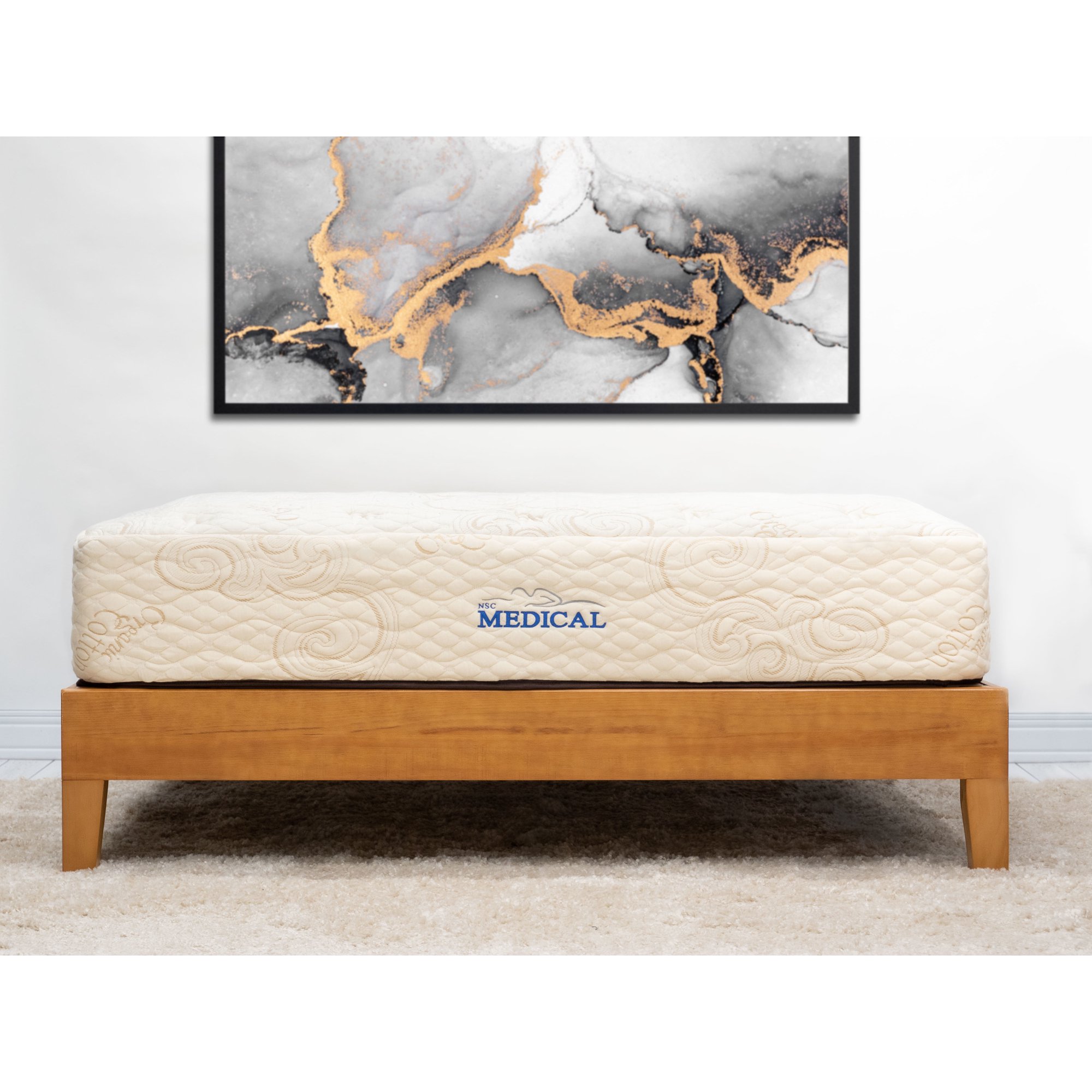 NSC Medical Hybrid Articulating System Queen Mattress