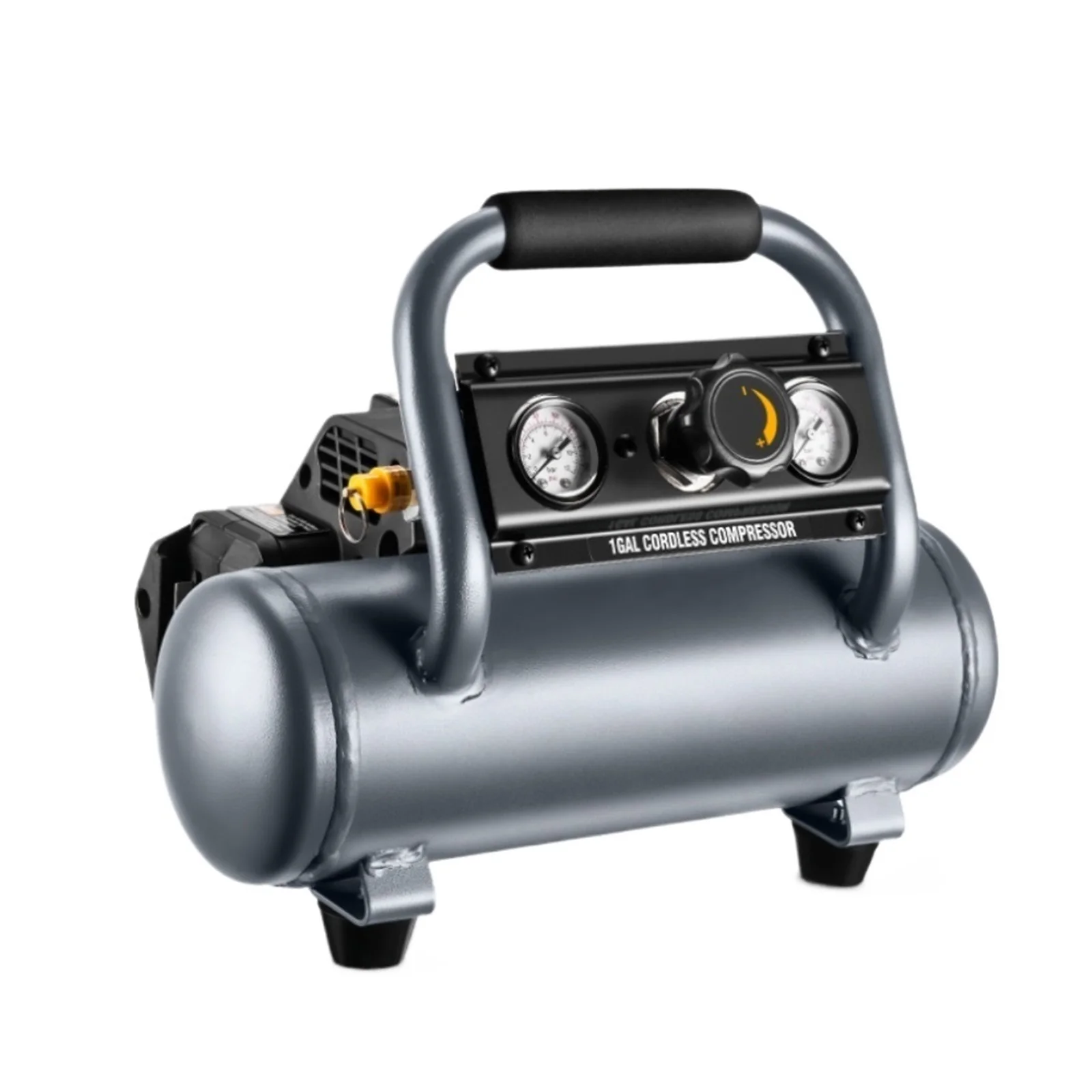 4L 1/2HP Electric Air Compressor 8.27Bar Oil-Free Industrial Air Compressor High-pressure Air Pump For 18V Battery