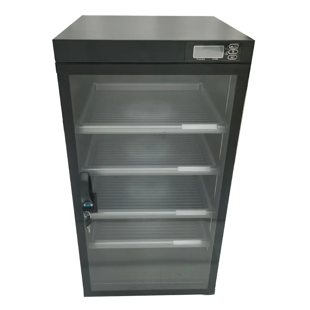 Techtongda 100L Full Automatic Digital Camera Dehumidify Storage Dry Cabinet Box Camera Lens Storage 5 Layers