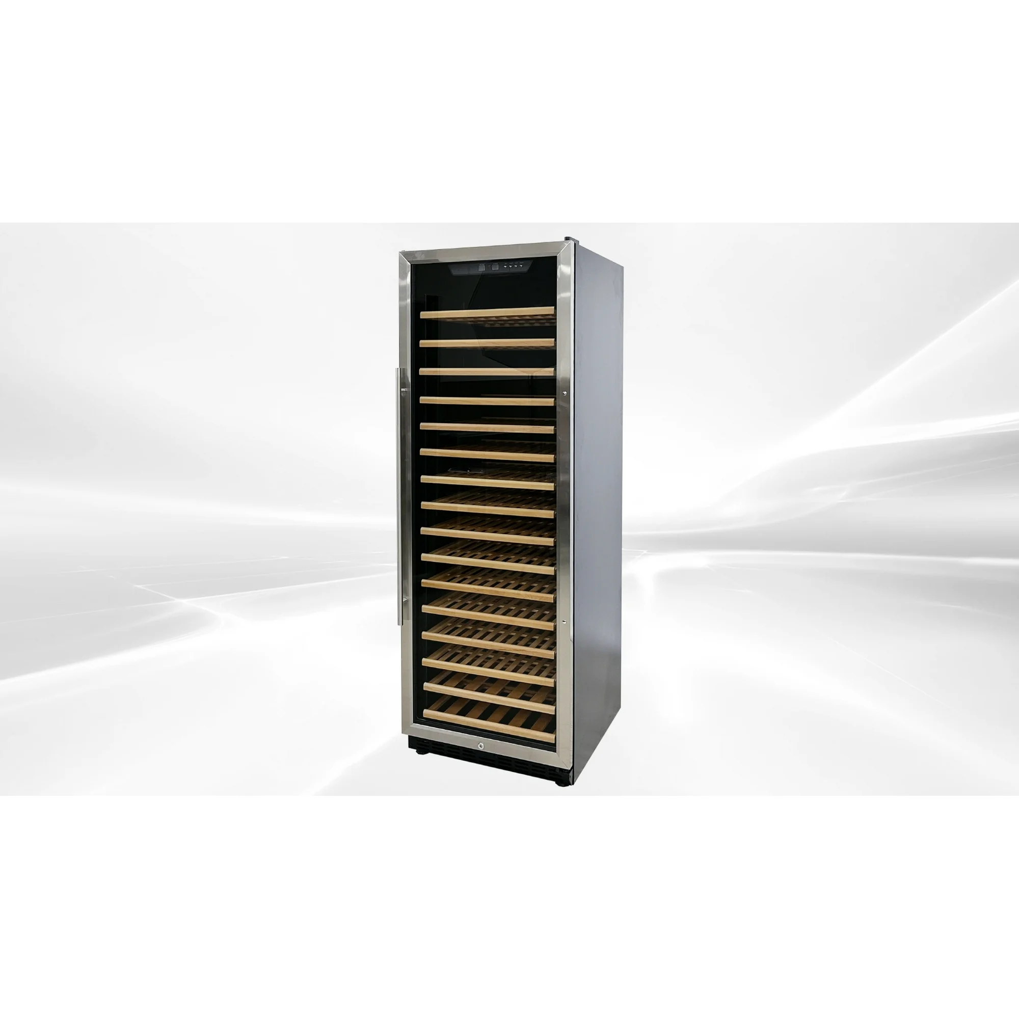 Cooler Depot Merchandiser Refrigerator 450L/15.9 Cu. Ft. One Zone Wine Cooler Refrigerator WI168S