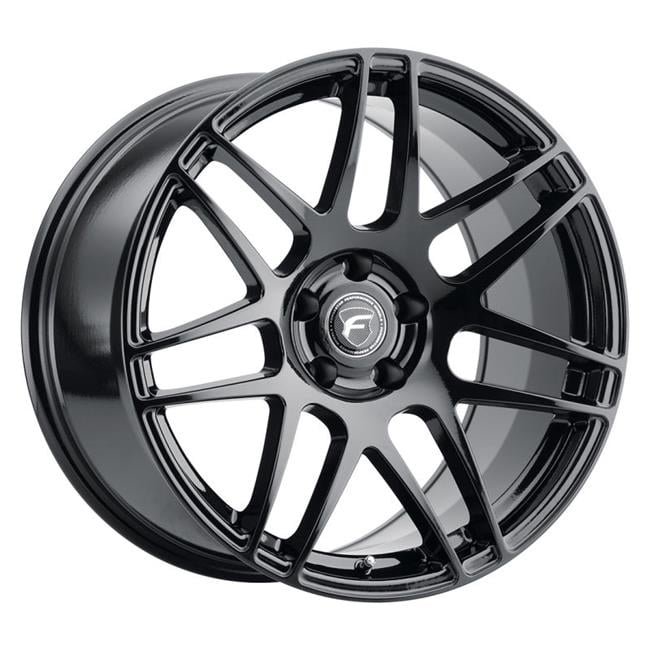 20 x 9 in. 5 x 120 mm Bolt Pattern 35 mm Offset 6.4 in. Backspacing F14 Wheel, Gloss Black