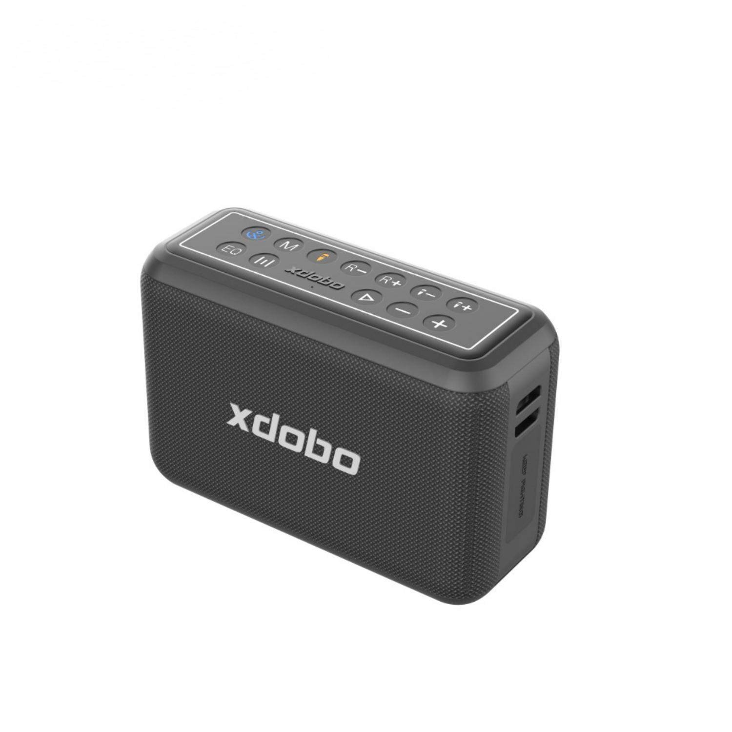 XDOBO X8 Pro 120W High Power Outdoor Portable IPX5 Grade Waterproof TWS Wireless Audio BT 5.2 Home Desktop Speaker Support AUX, TF card, USB, Microphone Input