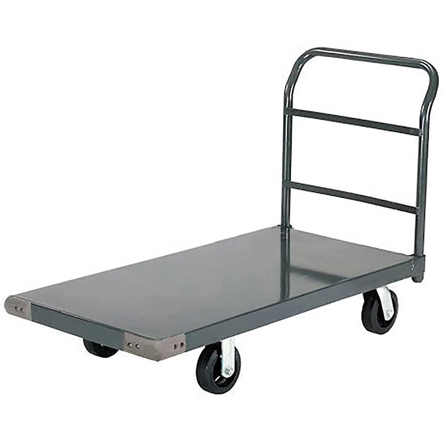 Nexel Industries  30 x 48 in. Steel Deck Truck with 6 in. Rubber Casters