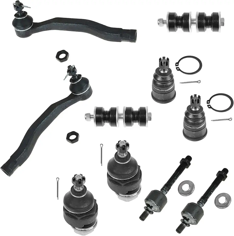 TRQ Front Steering & Suspension Kit Ball Joint Sway Bar Stabilizer Link Tie Rod Compatible with 1997-1999 Acura CL 1994-1997 Honda Accord 1995-1998 Odyssey 1996-1999 Isuzu Oasis