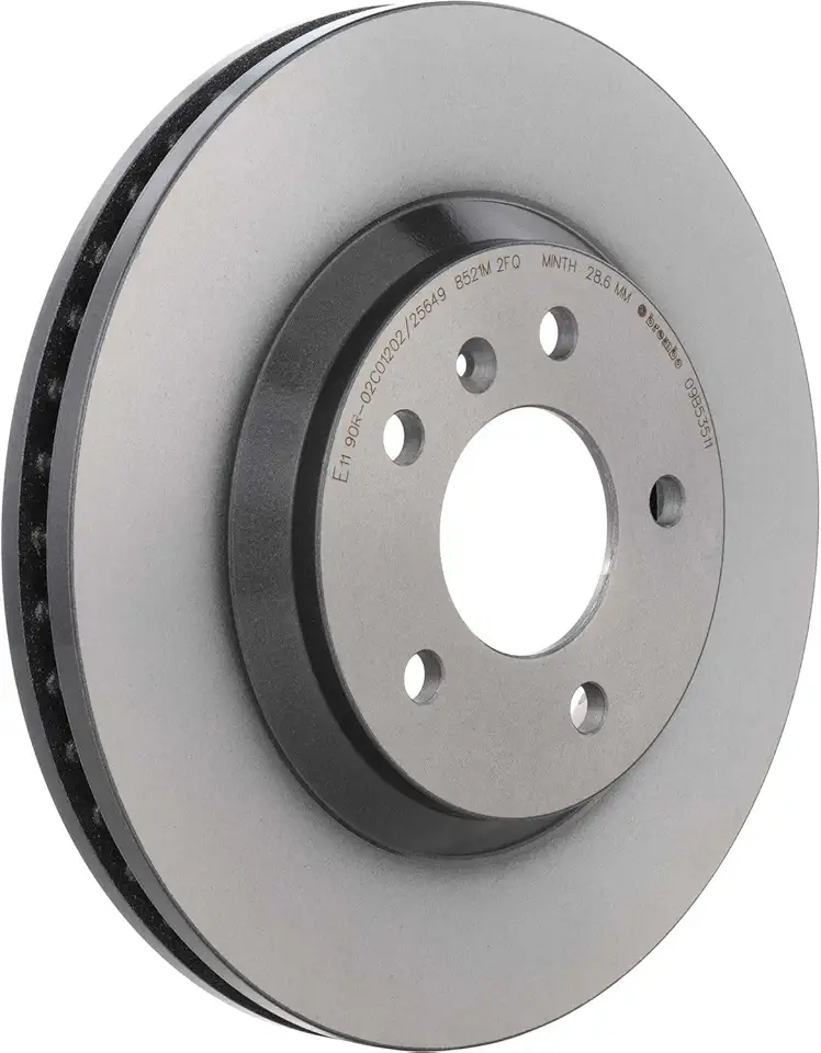 Brembo 09.B535.11 UV Coated vented Front Brake Rotor CHEVROLET OE# 25955931