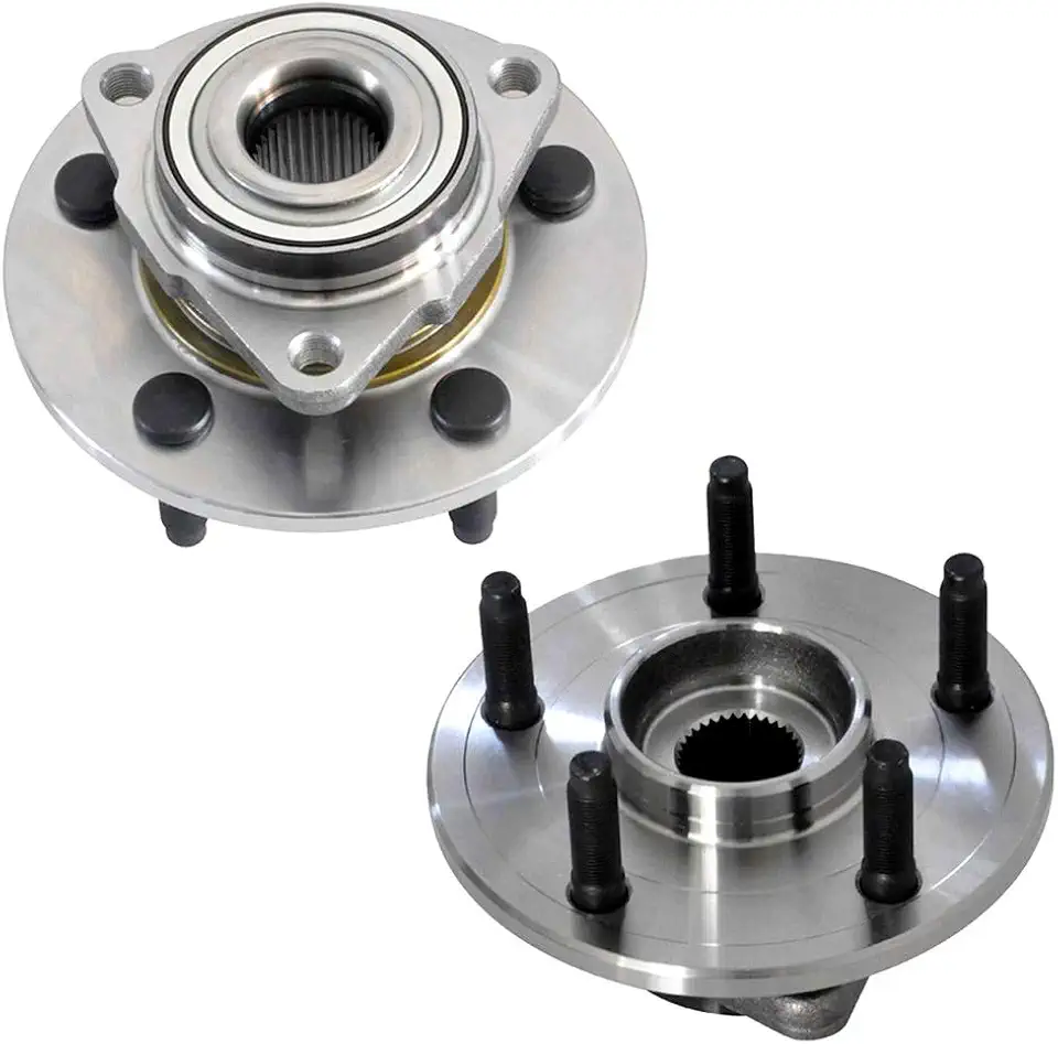 IROTNEK Front Wheel Bearing and Hub Assembly（5 Lugs W/O ABS） fits 2002-2008 for Dodge Ram1500 515072x2 2PCS