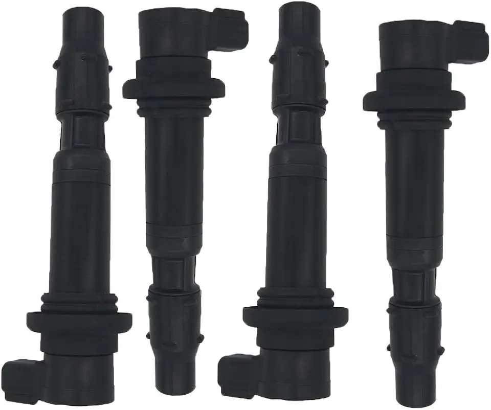 129700-4840 4Pcs Ignition Coils Replacement for Kawasaki Ninja ZX-6R 2001-2002 Triumph Tiger Xr T XRT 800 800XRT XRT800 2015-2017 F6T553